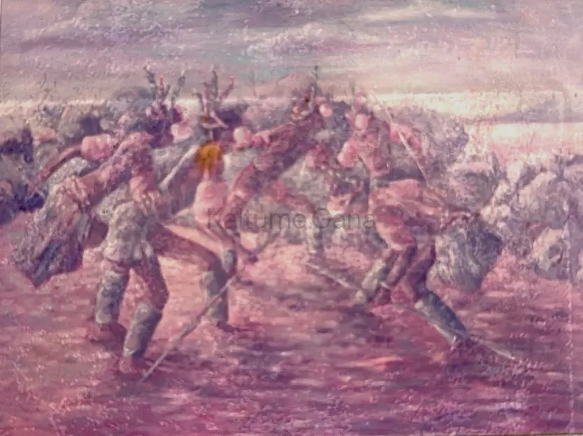 Painting artwork by Kaltume Gana